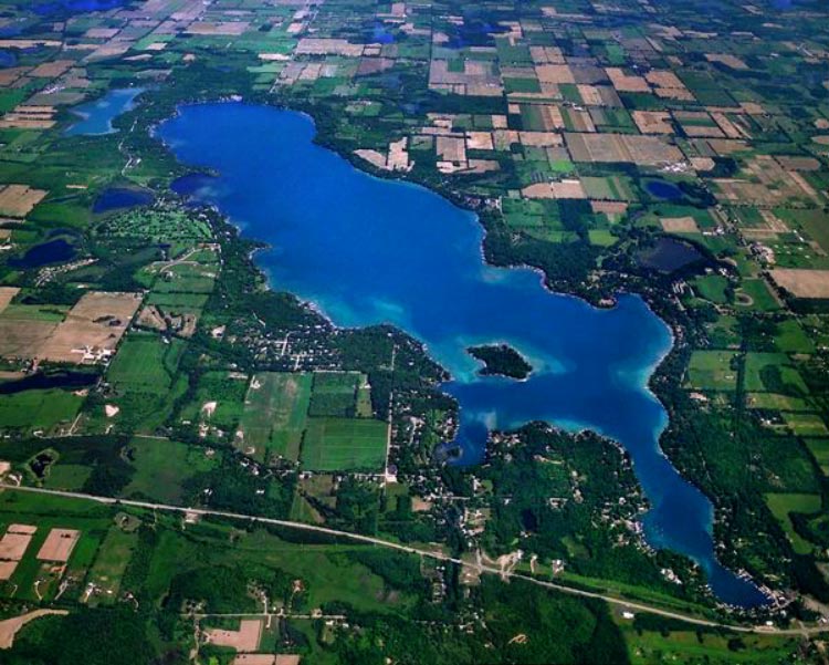 Gull Lake Areal View